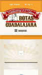 Mobile Screenshot of botasguadalajara.com